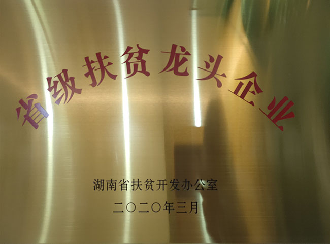 省级扶贫龙头企业