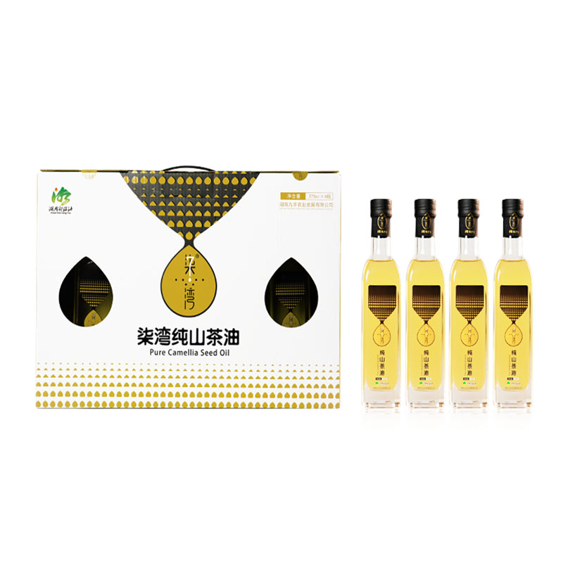 柒湾纯山茶油 375ml×4