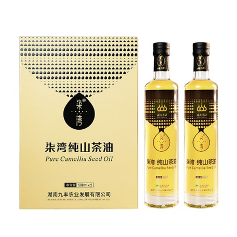 柒湾纯山茶油 500ml×2