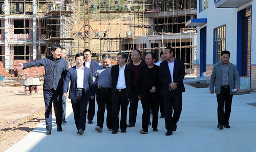 省粮食和物资储备局局长陈冬贵来我市调研 谢胜 廖星辉参加